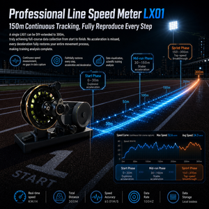 Sistema de Medición de Velocidad 2026quelingSprint con Codificador de Cable, Seguimiento de Velocidad en Tiempo Real <span class=keywords><strong>para</strong></span> Pruebas de Carrera y Entrenamiento Deportivo - Product Image 4