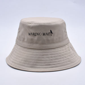 Sombrero de Pescador Unisex de Ala Ancha de Algodón de Alta Calidad con Logotipo Personalizado, Protección Solar - Product Image 1