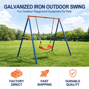 Columpio <span class=keywords><strong>de</strong></span> Aleación para Niños <span class=keywords><strong>de</strong></span> Nuevo Diseño para Uso en Interiores/Exteriores en el Jardín, Fácil <span class=keywords><strong>de</strong></span> Montar - Product Image 2