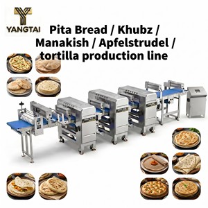 Linea di Produzione Completamente Automatica per Pizza e Pane Piatto: Formatrice, Forno e Confezionatrice - Soluzione Chiavi in Mano per la Lavorazione Industriale Alimentare - Product Image 1