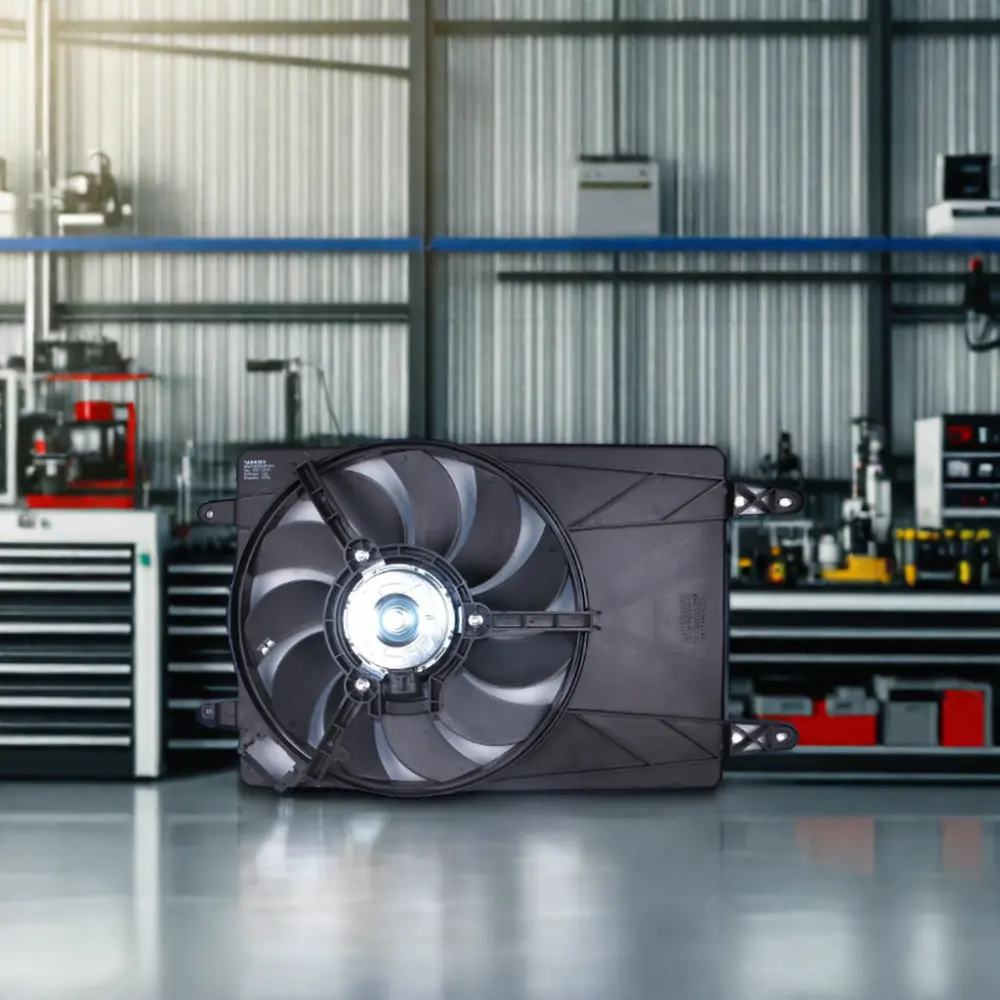 Radiador Universal Negro 12V Alto rendimiento Mejora efectiva del efecto de refrigeración del coche Radiador de coche