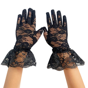 Mode enfants fête habillé <span class=keywords><strong>gants</strong></span> crème solaire dentelle <span class=keywords><strong>gants</strong></span> Rose fleur motif UV Protection mitaines <span class=keywords><strong>mariage</strong></span> <span class=keywords><strong>gants</strong></span> <span class=keywords><strong>blancs</strong></span> - Product Image 3