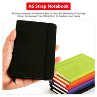 Carnet de notes personnalisé en gros avec logo, format A4, A5, A6, impression personnalisée, couverture rigide en cuir PU, journal, agenda