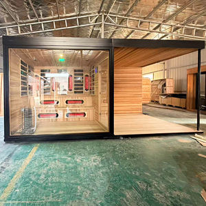 Sauna infrarouge à spectre complet pour l'extérieur, kit de luxe pour la maison, sauna avec luminothérapie rouge, Clearlight Sunlighten <span class=keywords><strong>Solarium</strong></span> Room - Product Image 1