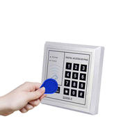 125kHz RFID TK4100 Wasserdichter Schlüsselanhänger ID-Schlüsselanhänger Tag Tastatur-Schlüsselanhänger Türschloss Eingangskontrollsystem