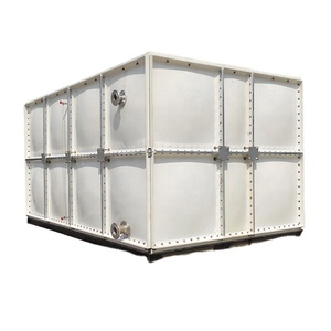 Fibre de verre 10000 litres réservoir de stockage d'eau de pluie en fibre de verre de qualité alimentaire FRP GRP SMC réservoir d'eau pour l'eau potable - Product Image 3