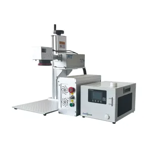 UV Laser Afdrukken 5W 3W Mini Draagbare Sieraden Jpt Uv Laser Markering Machine Voor Metalen Kunststof