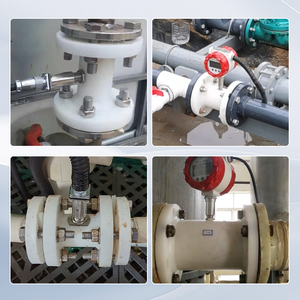 Zuurdebietmeter Hoge Precisie Turbine <span class=keywords><strong>Flow</strong></span> Senor Corrosiebestendige Diesel Water Industriële Vloeistofstroom Meting - Product Image 4