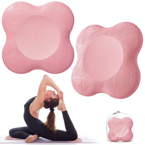 Tapis de <span class=keywords><strong>yoga</strong></span> TPE pour genoux, protection épaisse antidérapante pour les exercices de planche et la protection des articulations - Product Image 1