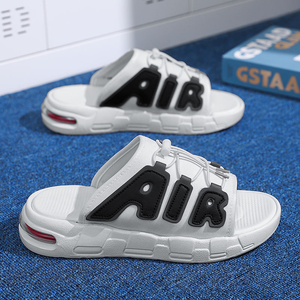 High-quality <b>men</b> luxury slippers fashionable retro walking <b>shoes</b> high-end designer Famous Brands Unisex Beach slippers Custom - Product Image 3