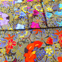 Penjualan Panas Kain Batik Sarung Thailand Tradisional Bermotif Mikrofiber untuk Pakaian Asia & Kepulauan Pasifik Unisex 6 Yard MOQ