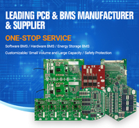 Fabrication de circuits imprimés BMS personnalisés BTR-5718 avec matériau FR-4, 1 oz de cuivre, certifié ISO pour l'assemblage électronique