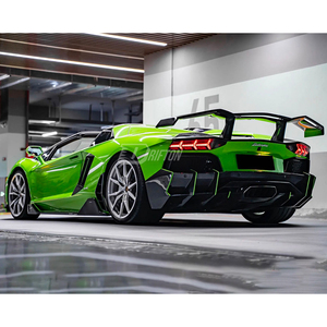 Diffuseur arrière en fibre de carbone sèche CMST Aventador pour Lamborghini Aventador LP700 2011-2015 - Product Image 3