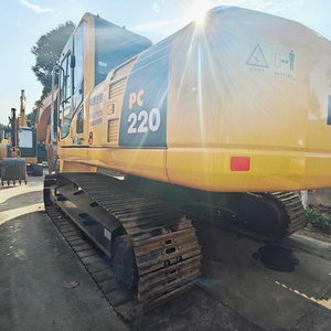 Excavadora de cadenas usada Komatsu PC220 en buen estado, 90% nueva y con pocas horas de trabajo, en venta - Product Image 3