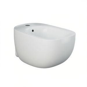 Bidé suspendido Illusion con dispensador de agua de 39 cm, 37 cm de ancho y 55 cm de alto - Product Image 3