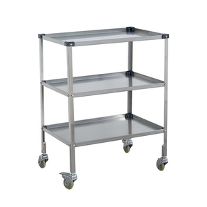 고급 악기 스테인레스 스틸 트롤리 작동 극장 의료 악기 스테인레스 스틸 트롤리 - Product Image 3