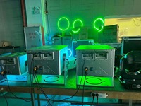 MOWL Outdoor wasserdicht IP65 DMX 20W 40KPPS RGB Sky Projektor Laserlicht für Gebäude Wand werbung Wahrzeichen