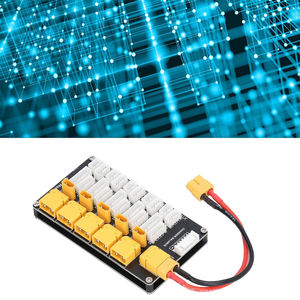 Carte de charge parallèle avec fiches XT30/XT60 - Chargeur de batterie multi-Lipo simultané 2-6S Packs Chargeurs d'équilibrage - Product Image 3
