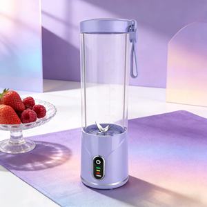 Quiet 550ml USB Rechargeable <b>Blender</b> with Spout - <b>Portable</b> for Fitness & Car Journeys - Product Image 1
