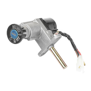 Ensemble de serrures de moto Lingying ZY125 : contact, guidon, réservoir de carburant, verrouillage central en acier au manganèse pour moto de rue chinoise - Product Image 3