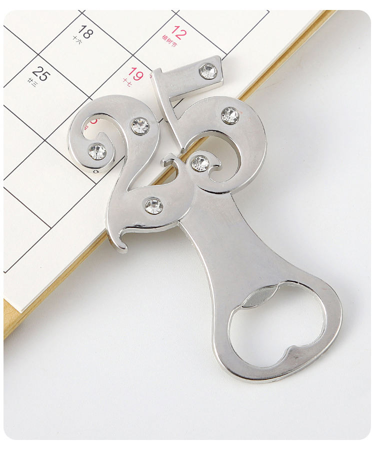 12 Campanelle Segnaposto Matrimonio Argento - Con Fessura Cuore Per Nomi Ospiti - Foto 2