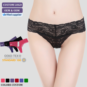 Mutandine di pizzo Sexy nero per le donne ragazze <span class=keywords><strong>giovani</strong></span> adolescenti <span class=keywords><strong>adulti</strong></span> - Product Image 1