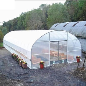 Tunnel de plantation de fleurs à faible coût <span class=keywords><strong>Kit</strong></span> de serre fabricant Film cadre de serre <span class=keywords><strong>agricole</strong></span> à travée unique à vendre - Product Image 1