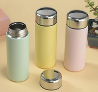 Offre Spéciale Petite Mini Bouteille D'eau Isolée pour Boissons Chaudes Froides Mignon En Acier Inoxydable Voyage Tasse À Café Étanche Fiole À Vide