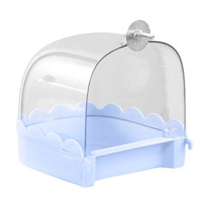 Vasca da Bagno per Pappagalli, Vasca per Budgie e Cockatiel, Vasca per Myna, Vasca per Zebra Finches e Uccelli di Piccola Taglia, Accessori Essenziali per il Bagno degli Uccelli - Product Image 1