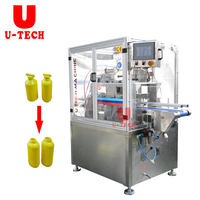 Petit bouteille automatique en plastique, pot de 1l de 5l, pied de tambour, machine de découpe et de coupe, 220 v, offre spéciale