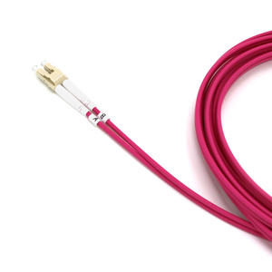 LC SC FC UPC 50/125การเชื่อมต่ออินเทอร์เน็ต OM4 2 core LSZH สายแพทช์ไฟเบอร์ในร่มสำหรับใช้กับ Ai และ5g - Product Image 2