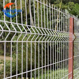 Mạ kẽm 3D cong an ninh Hàn uốn dây lưới hàng rào sơn tĩnh điện 3D an ninh vườn dây hàng rào - Product Image 2