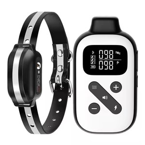 Todos os Tamanho Cão Casca Deterrente Dispositivo Inteligente Barking Training Collar com Remoto Plástico Pet Fornecimentos Pára Dog <span class=keywords><strong>Shock</strong></span> Collar