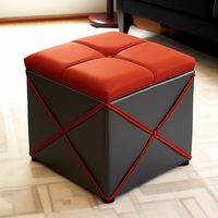 Canapé B2 Bailey Furniture en velours, lit, table basse turque, fauteuil d'appoint avec grand plateau, tabourets pliants et pouf