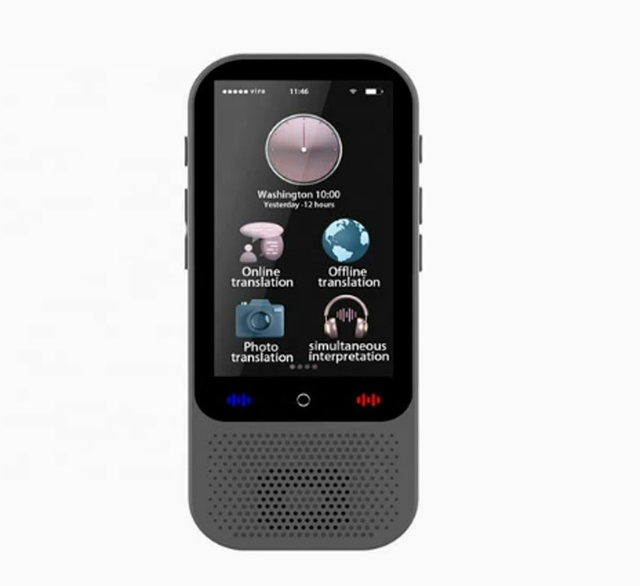 S80 Pro AI Translation Device Real-Time Smart Voice Photo Translator 138 Languages 18 Offline Portable Text Voice Translating