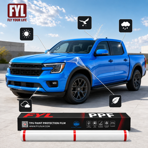 Film de protection de peinture automobile XP3M TPU PPF 9,5 mil, modèle phare, garantie 10 ans, base TPU Mitsui, anti-rayures, anti-jaunissement - Product Image 1