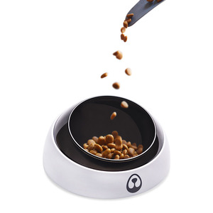 Cuenco para comida de mascotas de doble capa, blanco, fácil de limpiar, para alimentar a gatos y perros - Product Image 5