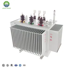 屋外500kVA315kVA500kVA銅巻線変圧器20/0.4kv三相油浸変圧器