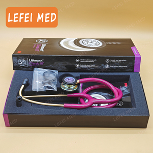 หูฟังแพทย์ Litt-man คุณภาพสูงแบบดั้งเดิม หูฟังแพทย์ Litt-mann รุ่น 5806 สีแดงสตรอว์เบอร์รี หูฟังแพทย์ Litt-mann Classic III - Product Image 4