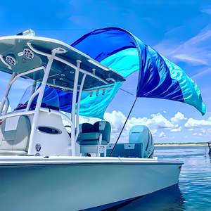 Lightweight Portable Single Waterproof Nylon <b>Canopy</b> Sunshade Beach Outdoor Storage Square Shape Large Space Essential Seaside - Product Image 1