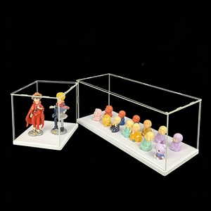 Caja de Exhibición Acrílica Moderna Premium al por Mayor con Iluminación LED, Alta Claridad y Protección contra el Polvo para Figuras de Acción, Coches de Juguete y Maquetas - Product Image 1