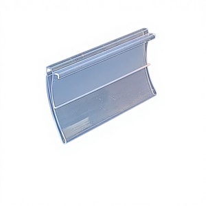 Porte-étiquettes transparent en PVC pour bord de rayonnage, idéal pour les magasins de détail, les étiquettes de prix, la signalisation et l'affichage d'informations - Product Image 5