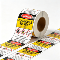 Autocollant TEDDY personnalisé pour avertissement de sécurité, résistant à la chaleur, en carton, étiquette de protection solaire extérieure, autocollant résistant aux intempéries pour produits chimiques