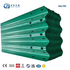 Heavy-Duty Q235B Q355B barriere stradali in acciaio zincato a caldo prezzi di fabbrica Guard Rail sicurezza stradale Guardrail - Product Image 1