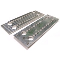 Pièces usinées CNC par perçage et fraisage en aluminium/acier/cuivre/laiton, service d'usinage 5 axes