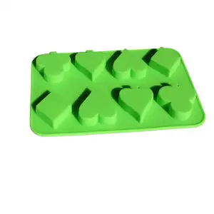 Molde de silicone para sabão e gelatina de silicone Poker