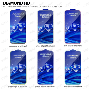 <span class=keywords><strong>Protection</strong></span> d'écran en verre trempé HD transparent de haute qualité avec effet diamant brillant pour <span class=keywords><strong>iPhone</strong></span> <span class=keywords><strong>12</strong></span>, 13, 14, 15, 16 <span class=keywords><strong>Pro</strong></span> <span class=keywords><strong>Max</strong></span> - Product Image 4