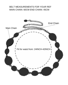 ZPE2943 Şık <span class=keywords><strong>Metal</strong></span> Bel Zinciri Çok Yönlü Dekoratif Kemer Etek Takım Elbise Süveter veya Bel Kemeri için Şık Mizaç Dekoru - Product Image 6