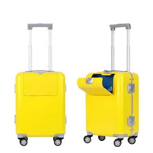 Fabricante maleta barata establece 3 pcs carro niños cielo de dibujos animados de llevar en el equipaje con ruedas
