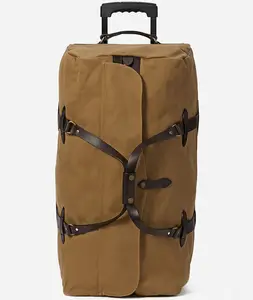 Kunden spezifische faltbare aufrechte Rollt asche Faltbare große Abenteuer-Reisetasche mit Rollen für Camping reisen